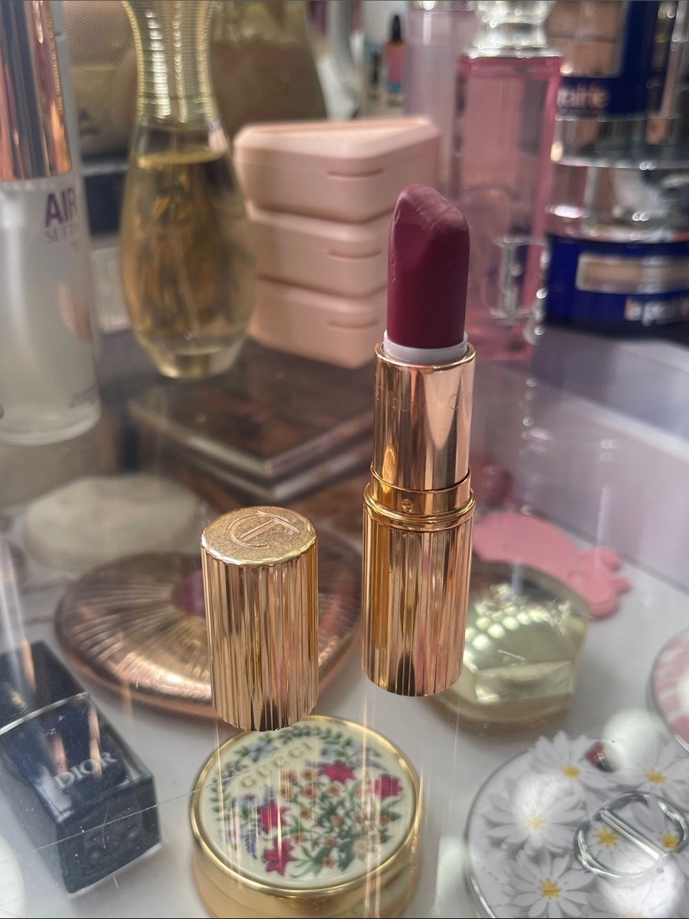 Charlotte tilbury lipstick in love liberty dark berry